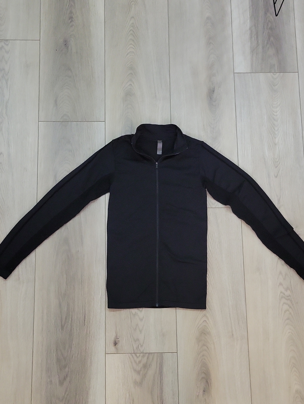 Varley Men's Black Zip-Up Sweater Jacket